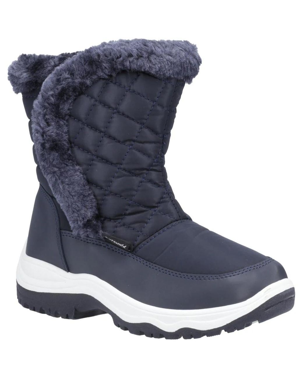 Cotswold Blue Ladies Butterrow Snow Boots