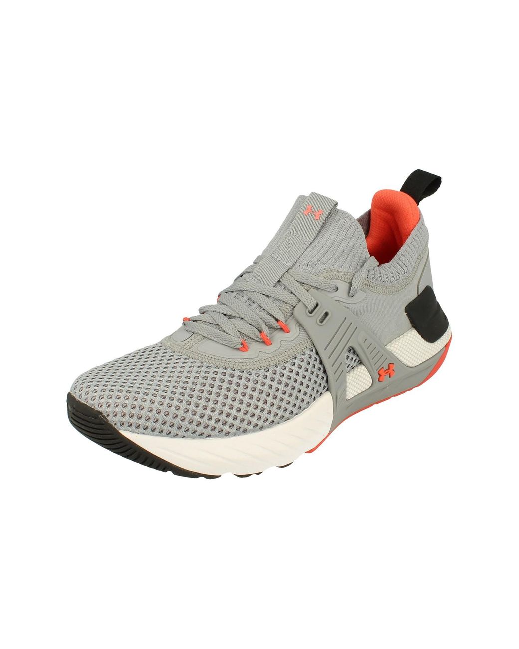 Under Armour Gray Project Rock 4 Trainers for men