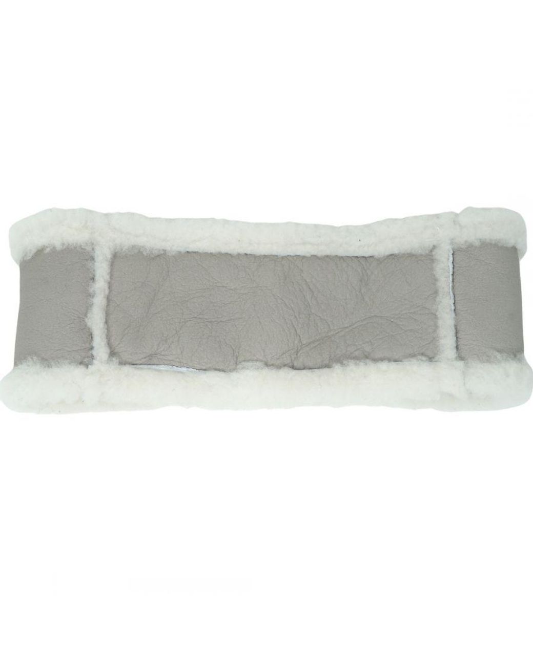 Parajumpers Gray Shearling Band Hat Stone Accessory Textile