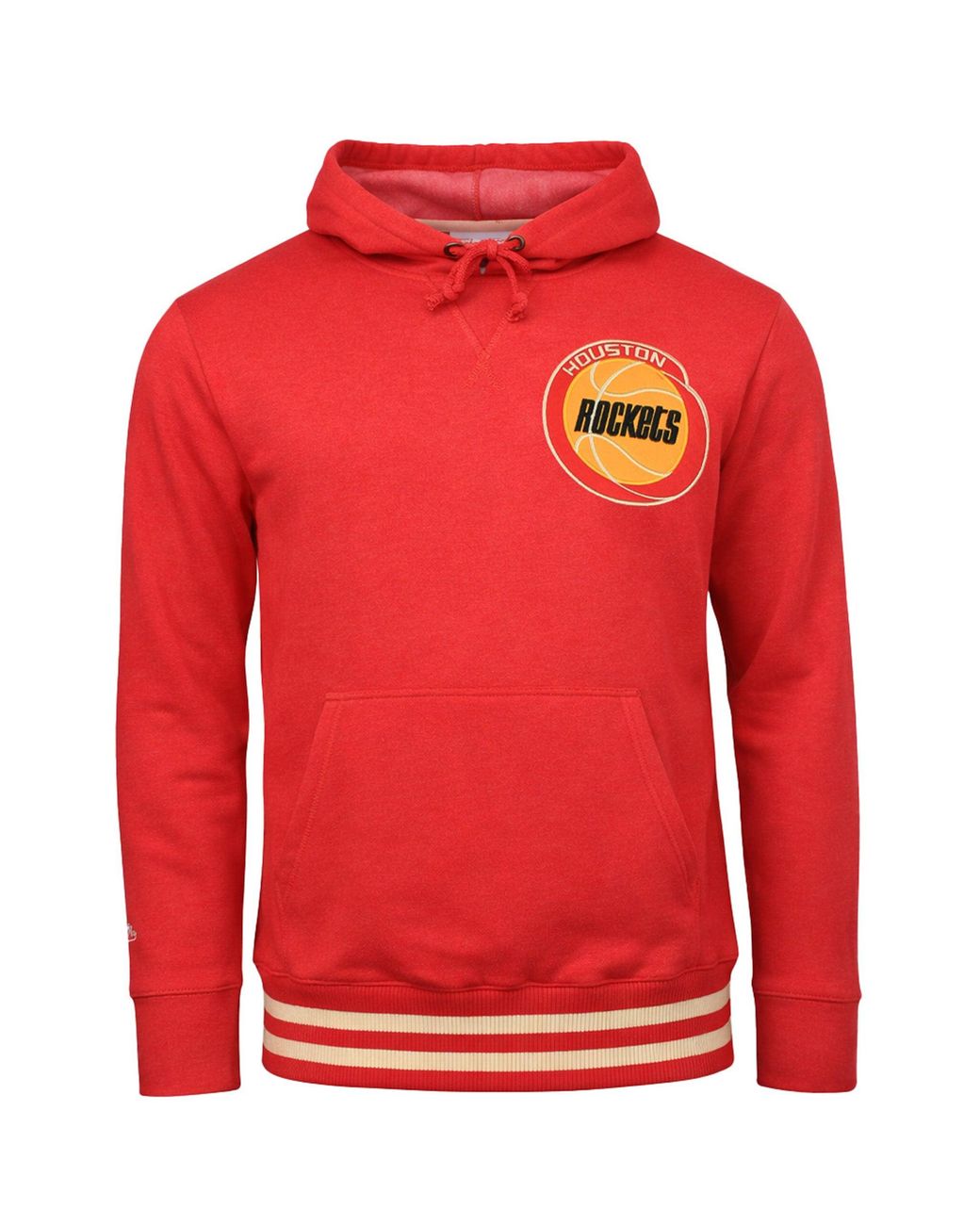 Mitchell & Ness Red Nba Houston Rockets Bat Around Hoodie Cotton for men