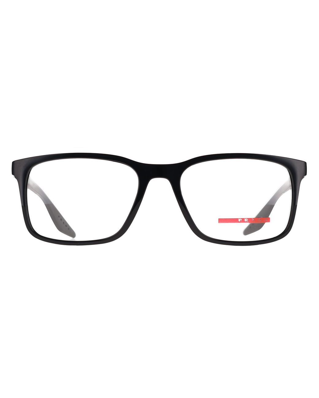 Prada Sport Black Rectangular Ps08Rv for men