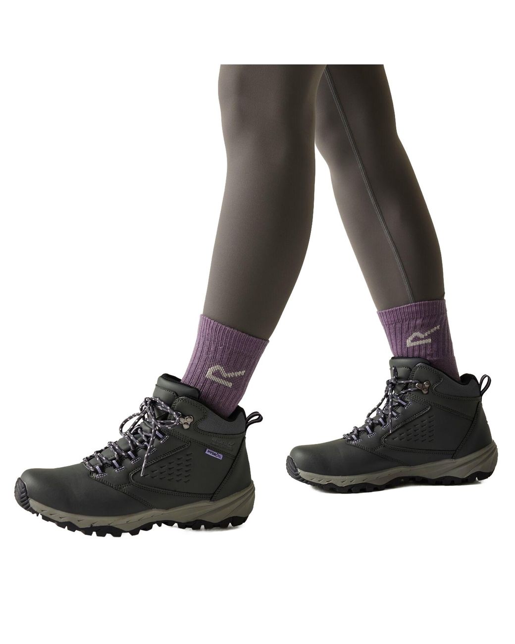 Regatta Black Amble Waterproof Walking Boots