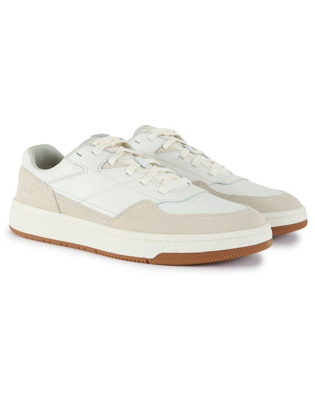 Timberland White Jackson Court Trainers for men