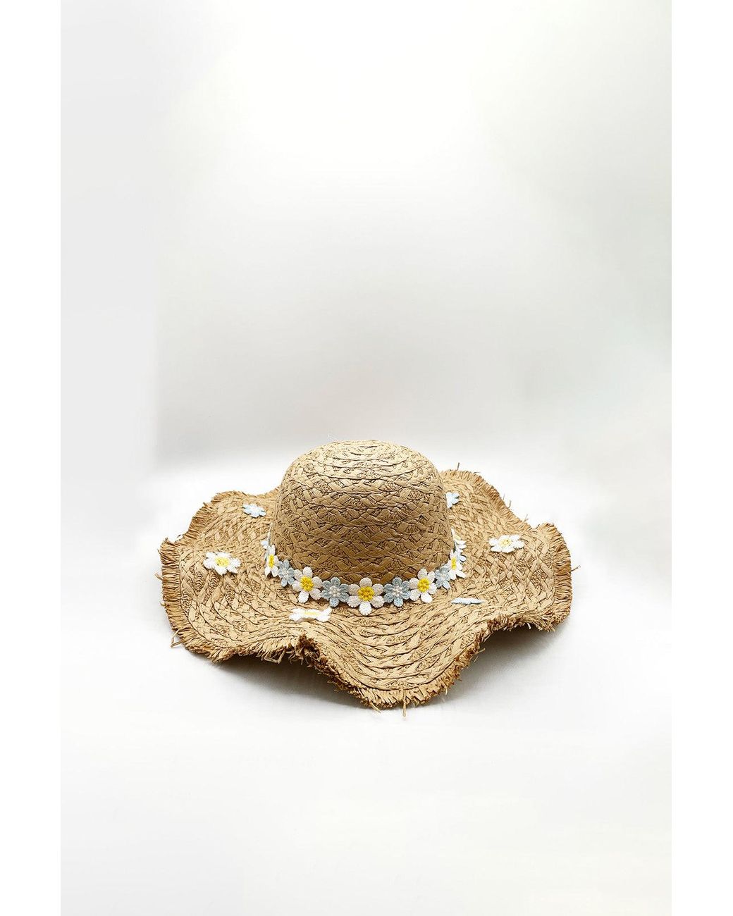 SVNX Natural Chrysanthemum Sun Hat