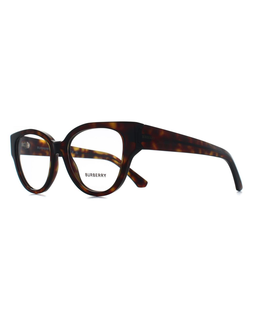 Burberry Brown Round Dark Havana Be2421