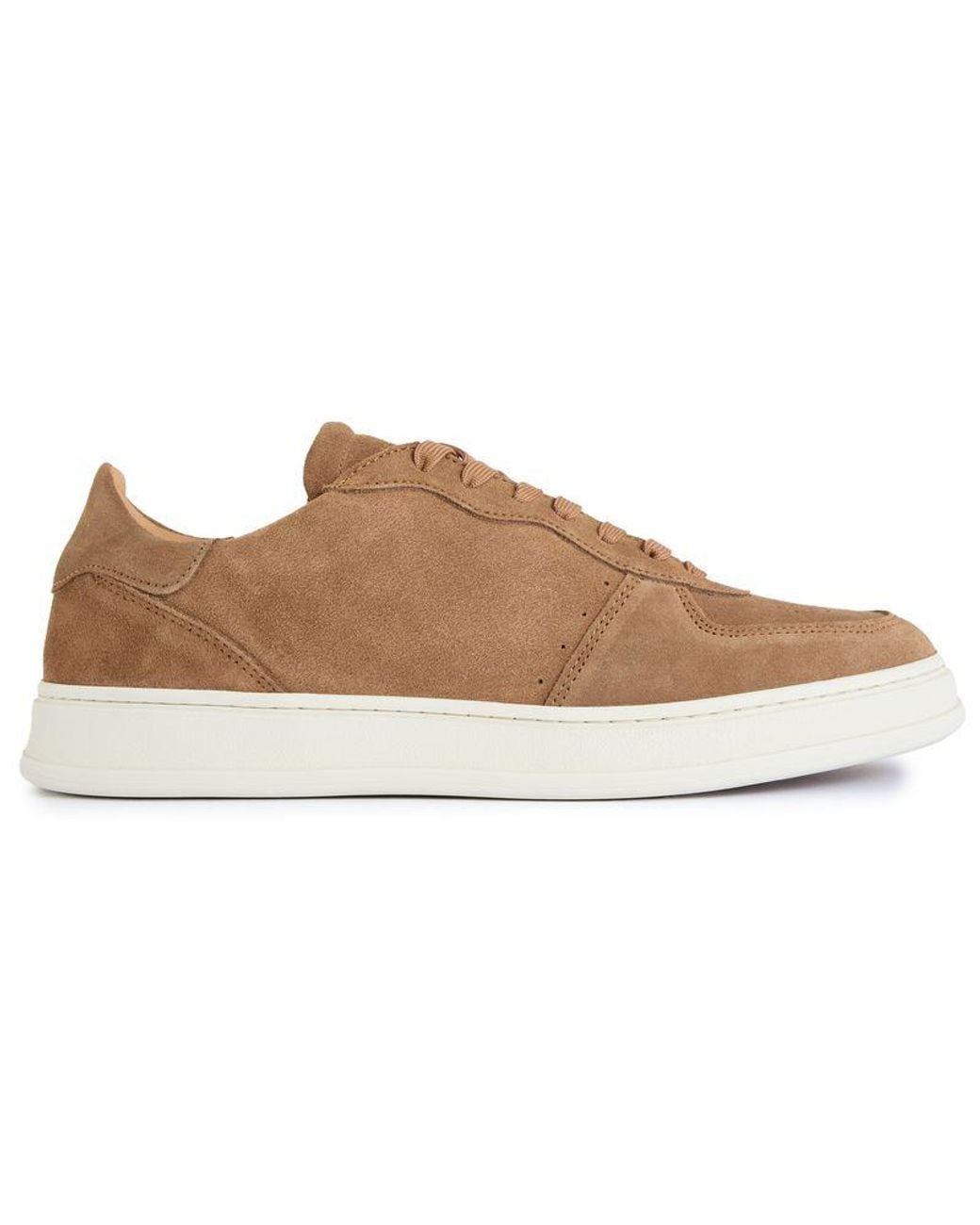 Walk London Brown Nevada Trainers for men