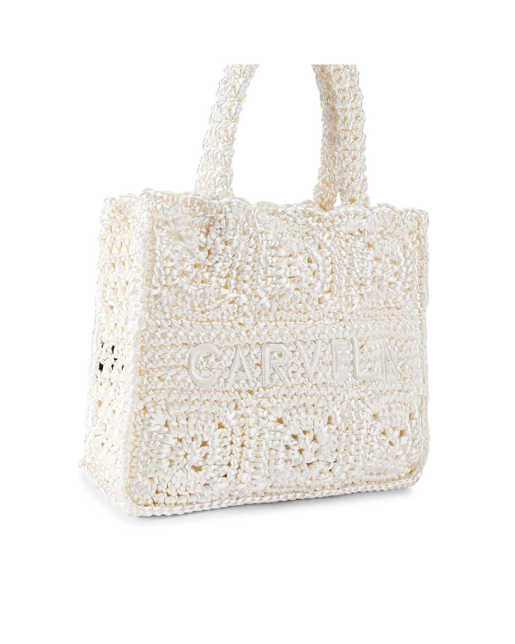 Carvela Kurt Geiger White Salerno Midi Tote Bag