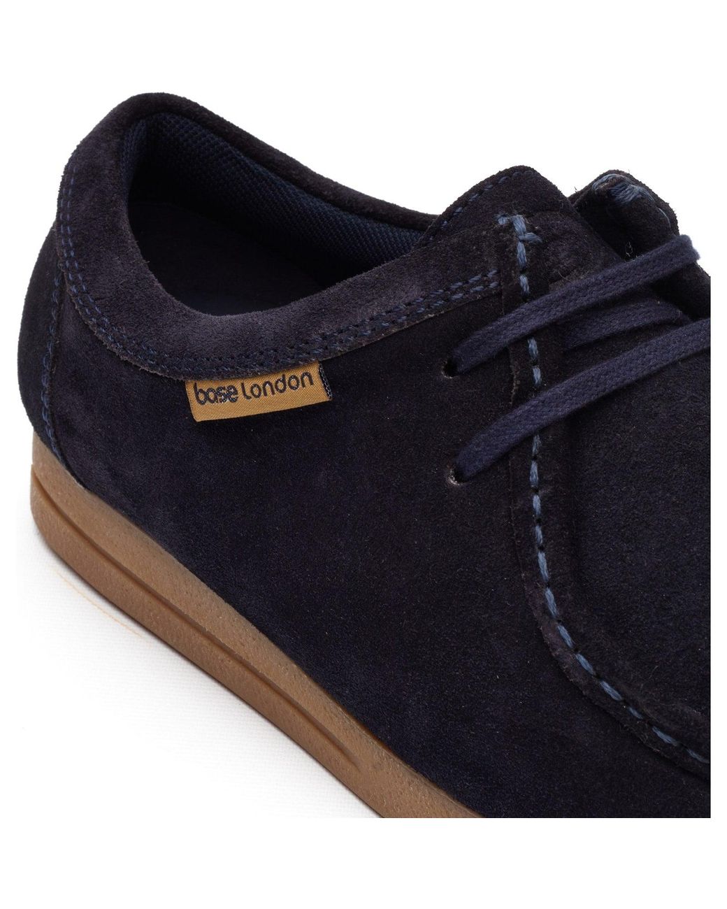 Base London Blue Koko Moccasins Leather for men