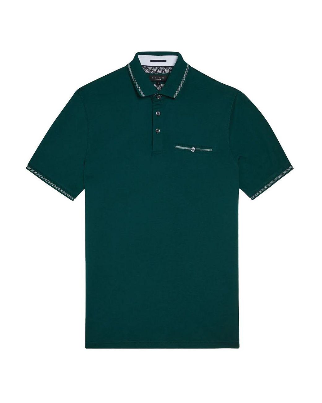 Ted Baker Green Tortila Polo Shirt for men