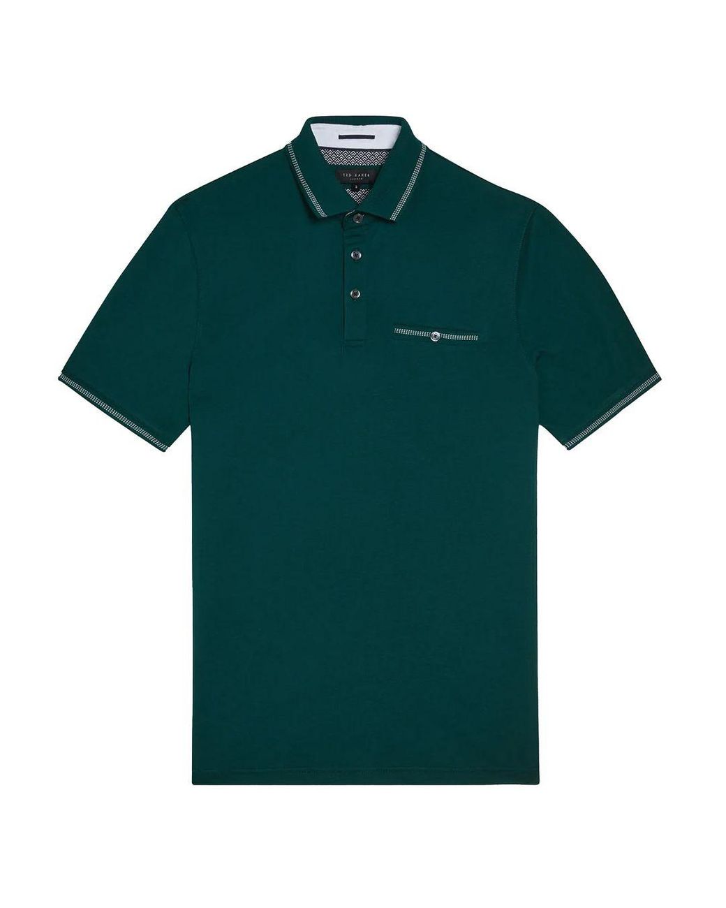 Ted Baker Green Tortila Polo Shirt for men