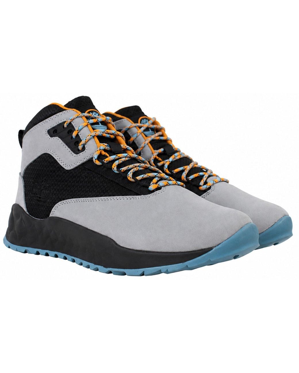 Timberland Black Solar Wave Hiking Boots Nubuck for men