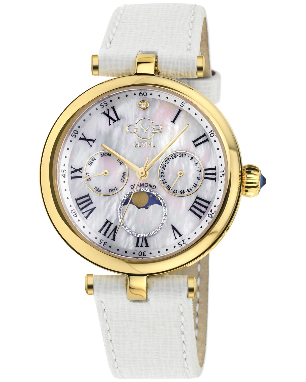 Gevril Metallic Gv2 Florence Swiss Quartz 12513.L Watch