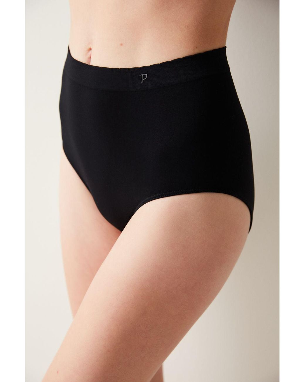Penti Black High-Waist Jersey Brief