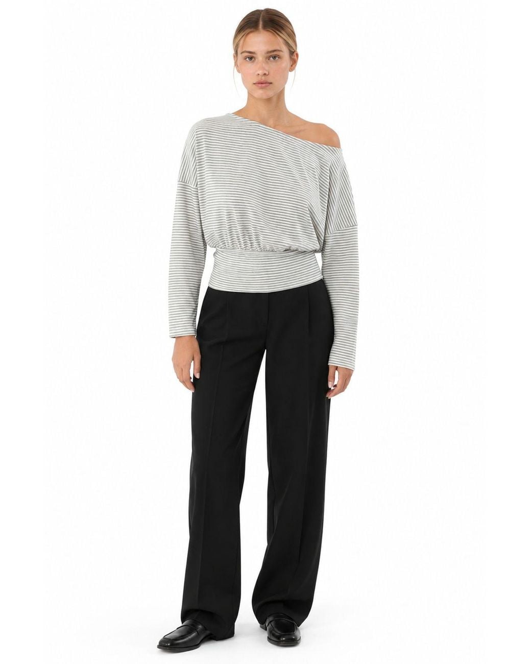 Busem Gray Blouse