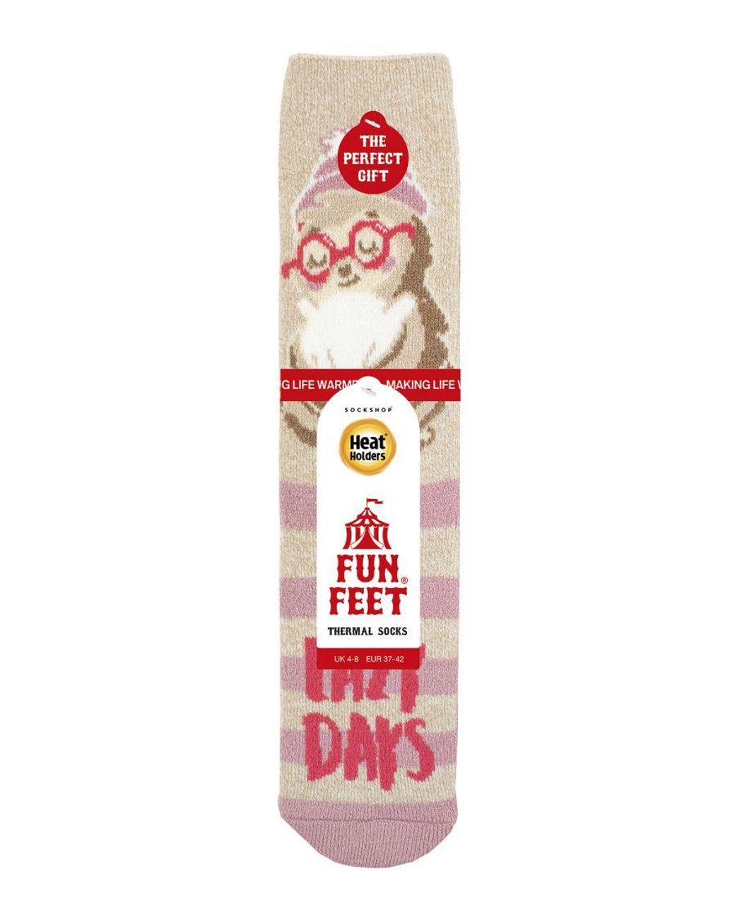 Heat Holders Pink Ladies Cosy Novelty Socks