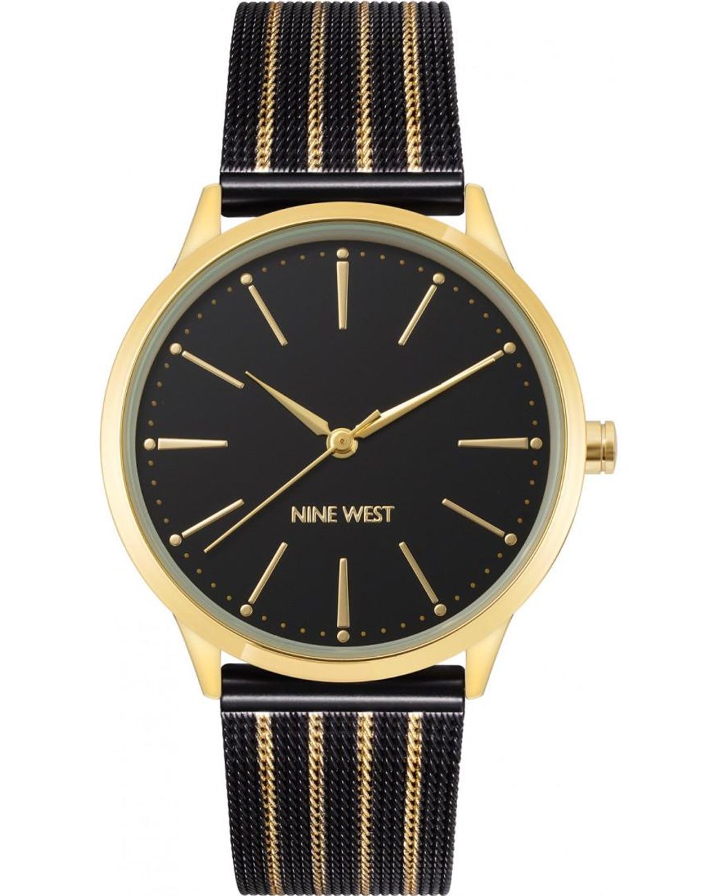 Nine West Black Nw-2566Gpbk Ladies Watch
