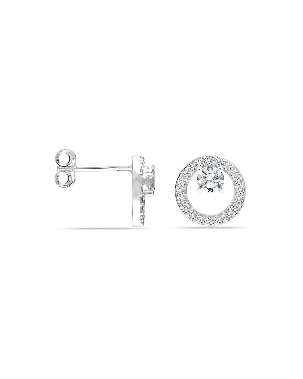 Bibei Metallic Earrings Circle Of Light