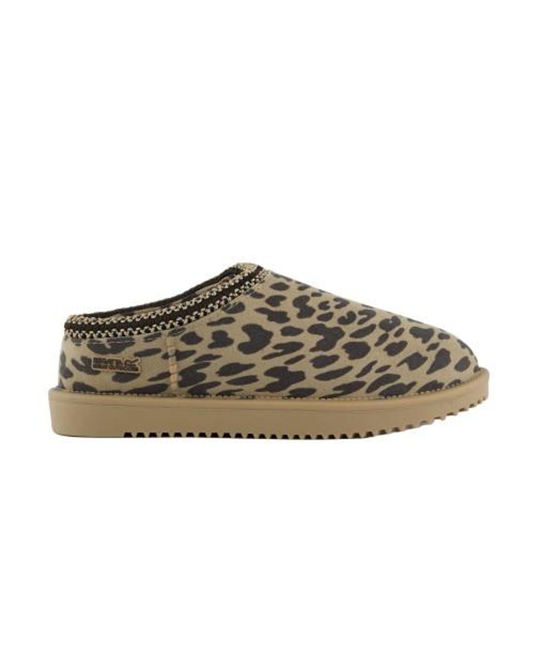 Regatta Brown Ladies Risley Print Mules