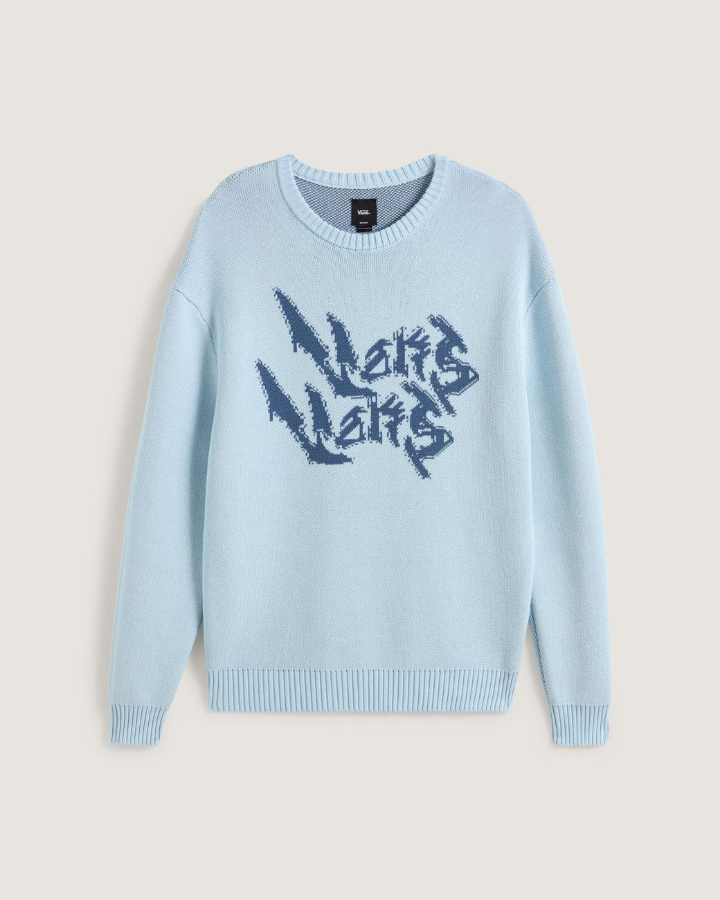 Vans Blue Raw Instinct Mirror Sweater for men