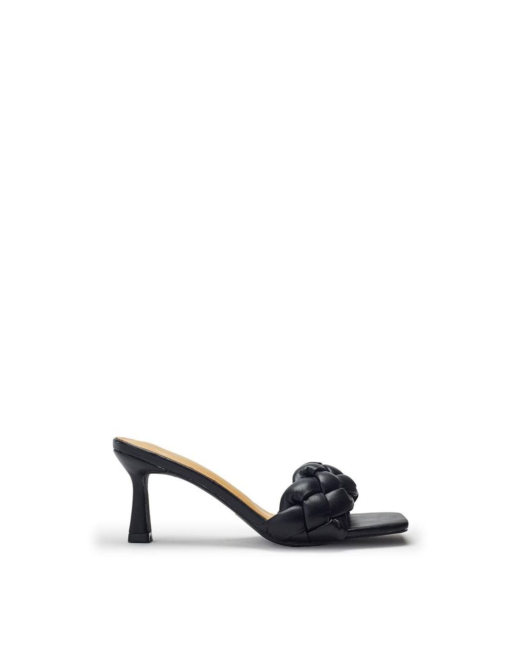 b.soleful White Seanna Sandals Faux Leather