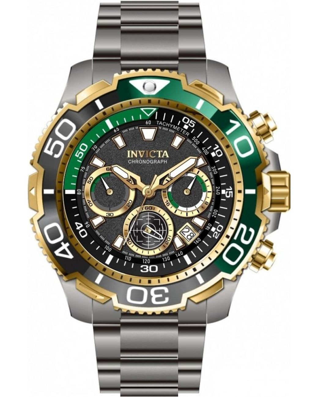 INVICTA WATCH Gray In-49498 Ti-22 Titanium Watch for men