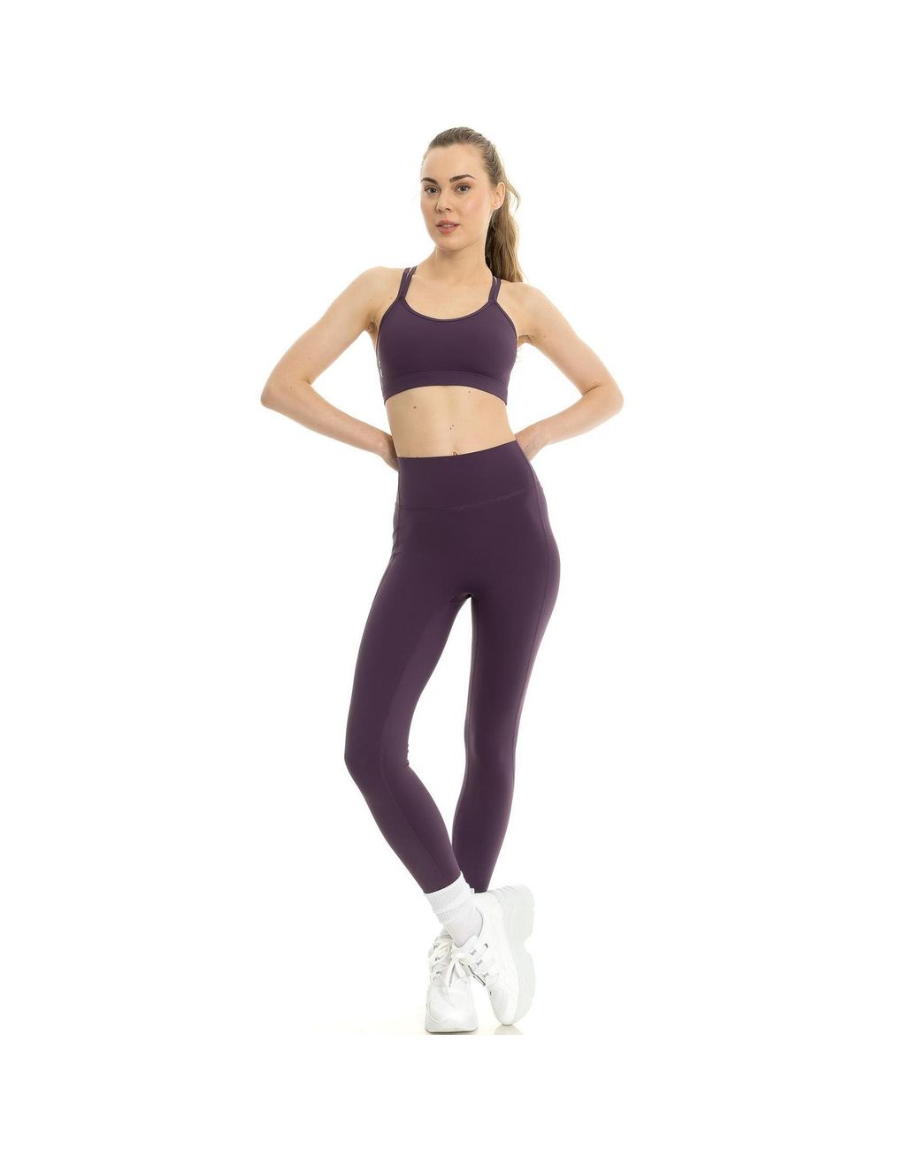 Lookus Purple Arya Leggings