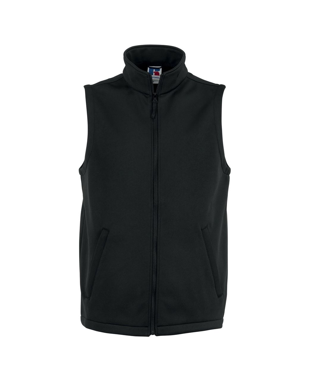Russell Black Smart Softshell Gilet for men