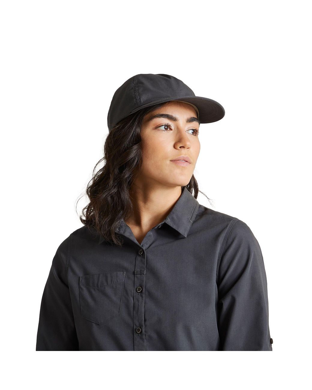 Craghoppers Black Adult Expert Kiwi Trucker Cap (Carbon)