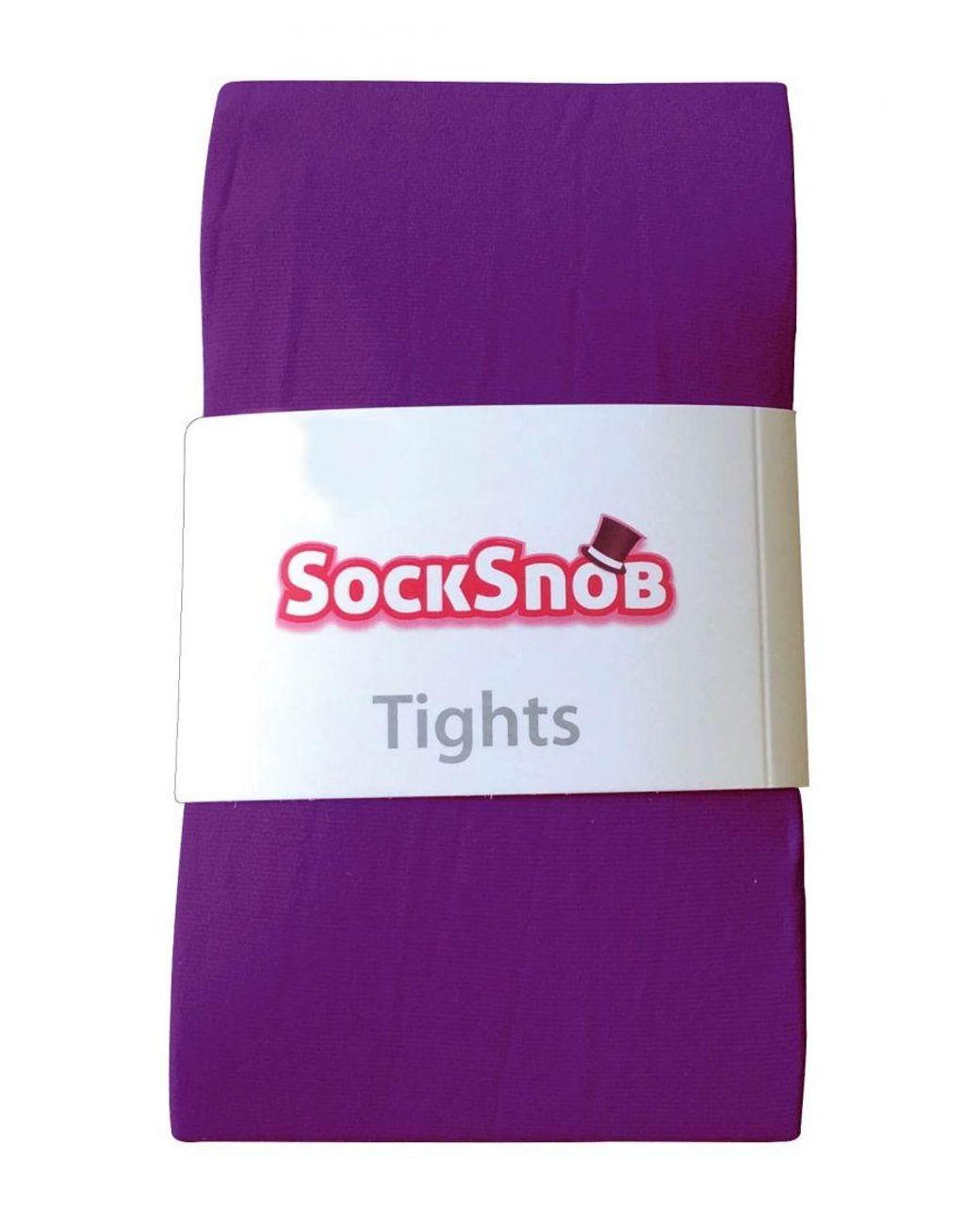 Sock Snob Purple 80 Den Opaque Coloured Winter Fashion Tights