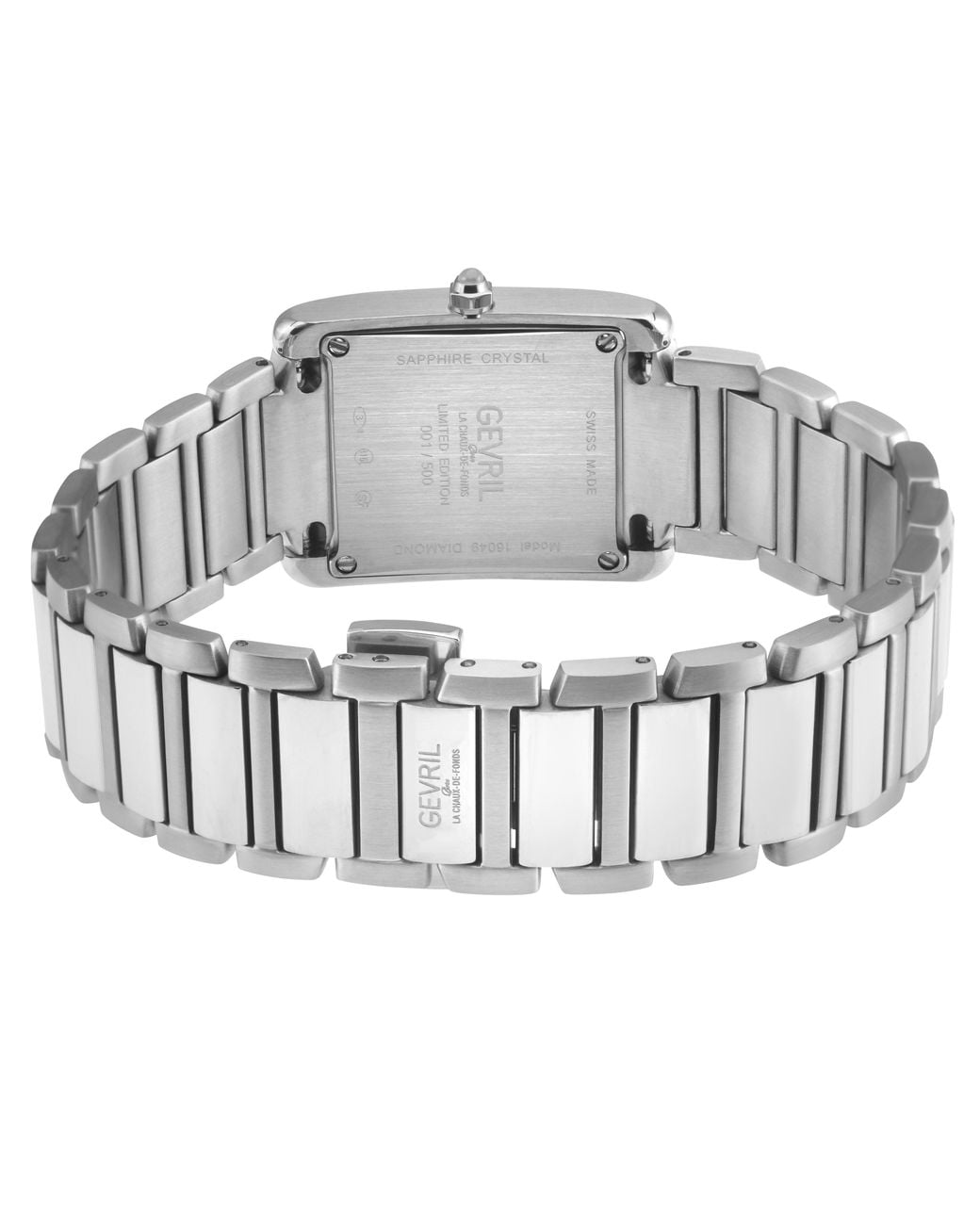 Gevril Gray Regina Swiss Watch, Mop Dial, 316L Ss Case, Stainless Steel Bracelet
