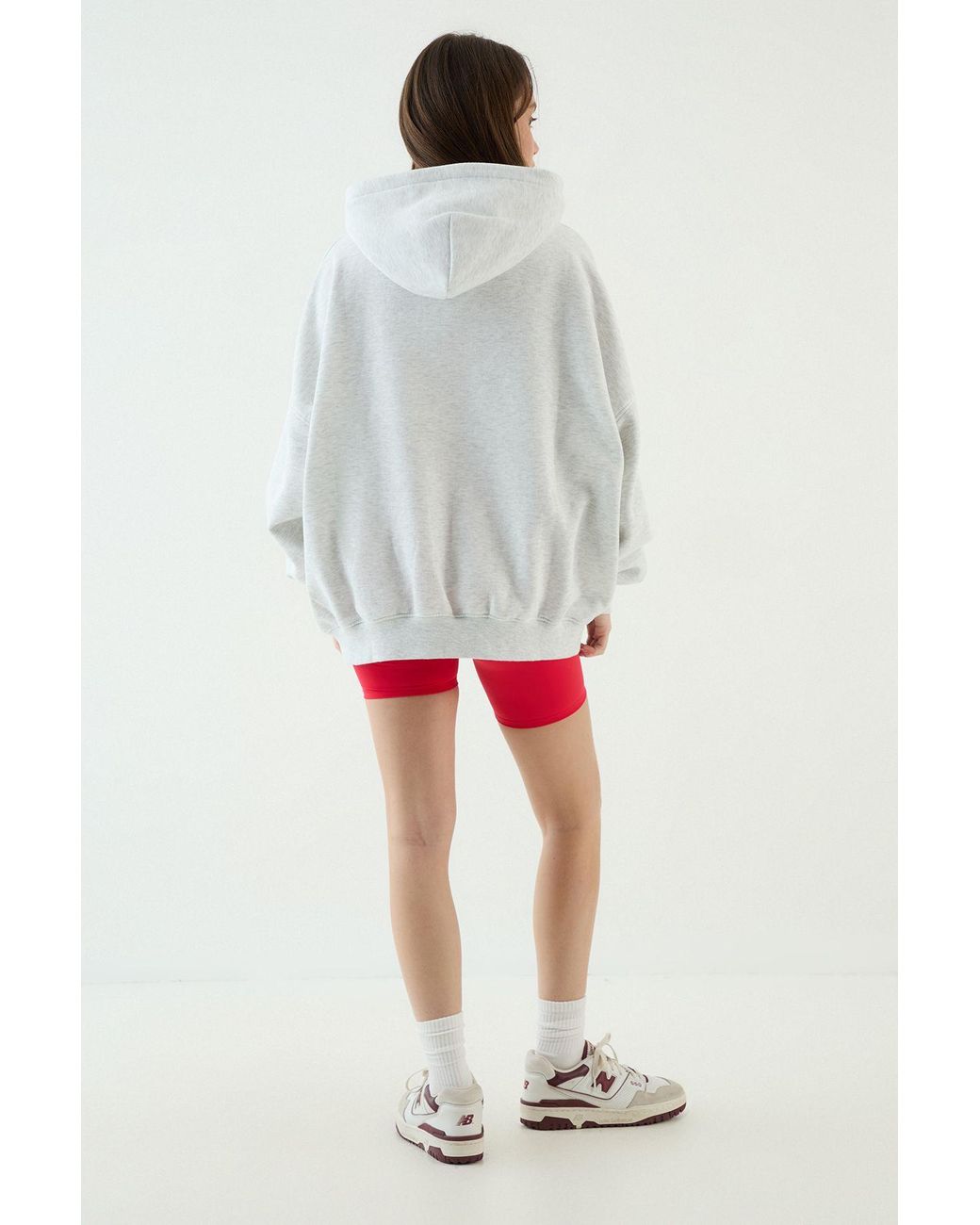 DSGN Studio Red Oversized Hoodie