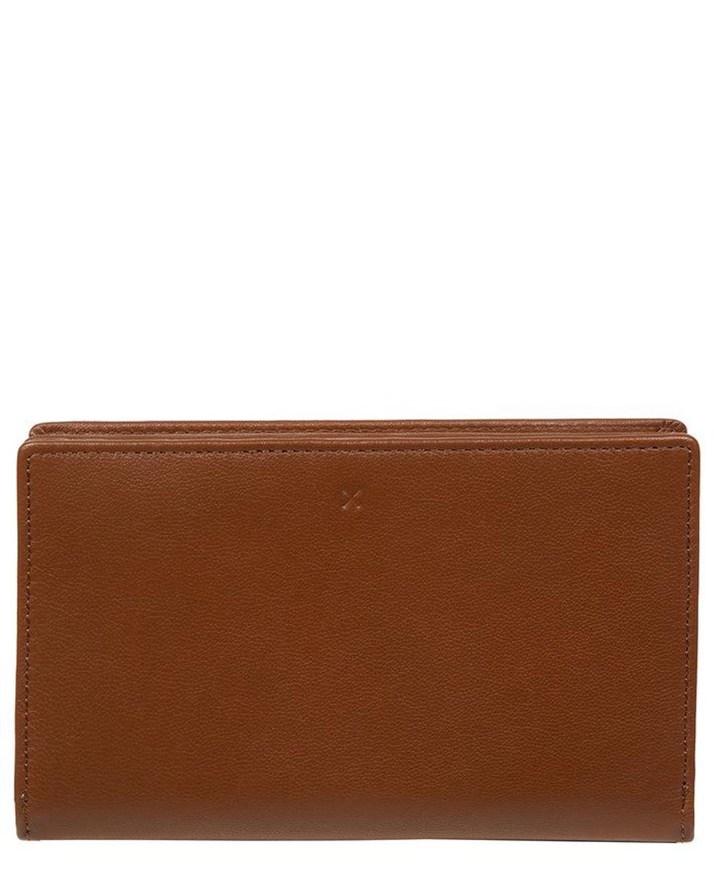 NiNa Amora Brown 'Isadora' Leather Purse