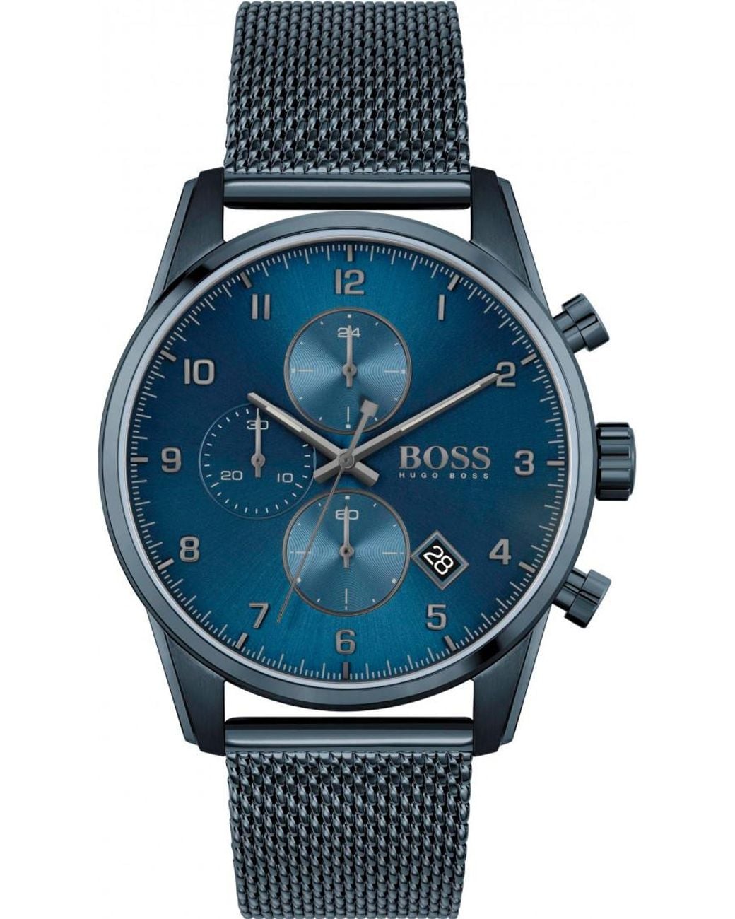 Boss Blue 1513836 Skymaster Watch for men