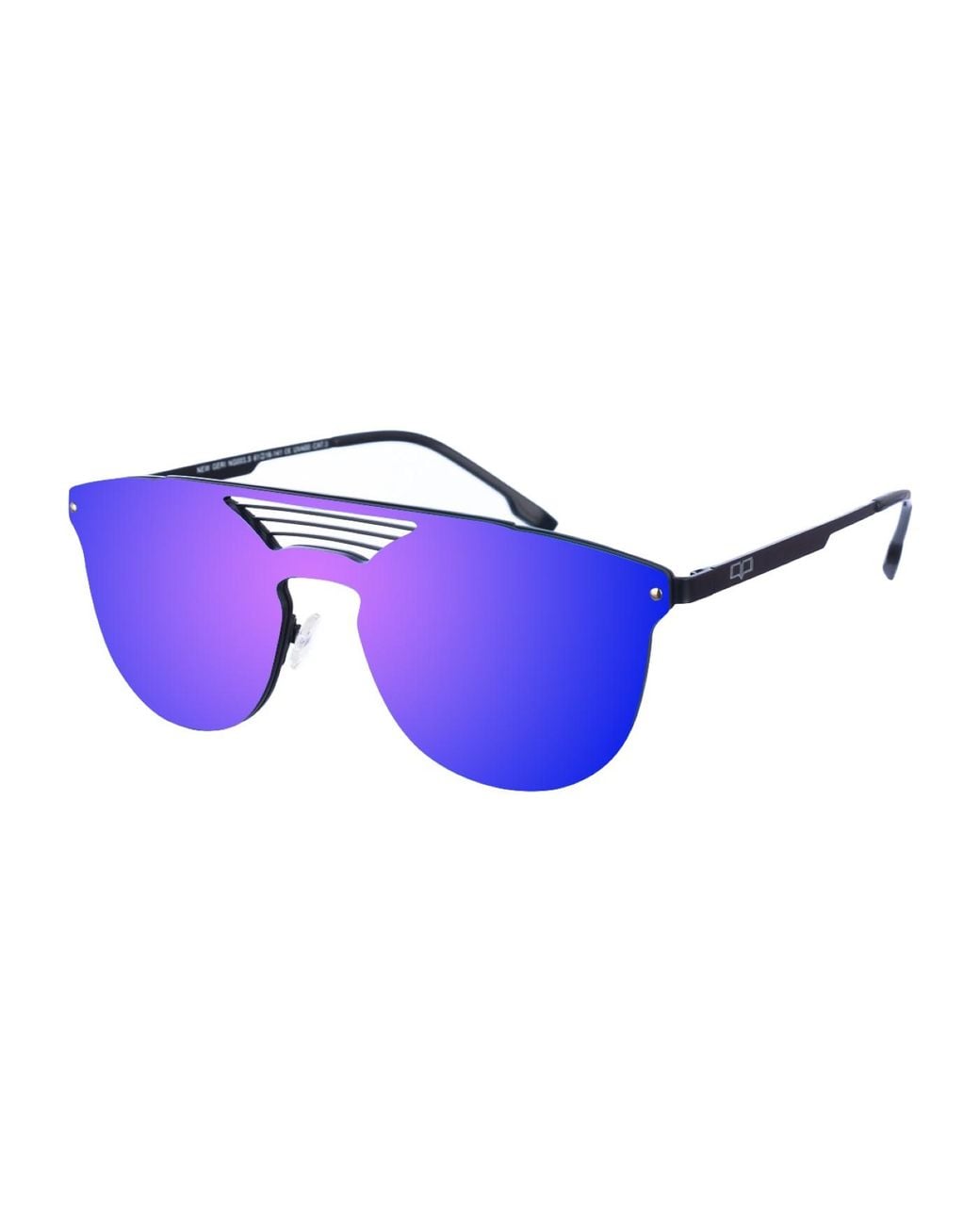 Kypers Blue New Geri Oval Shaped Nylon Sunglasses