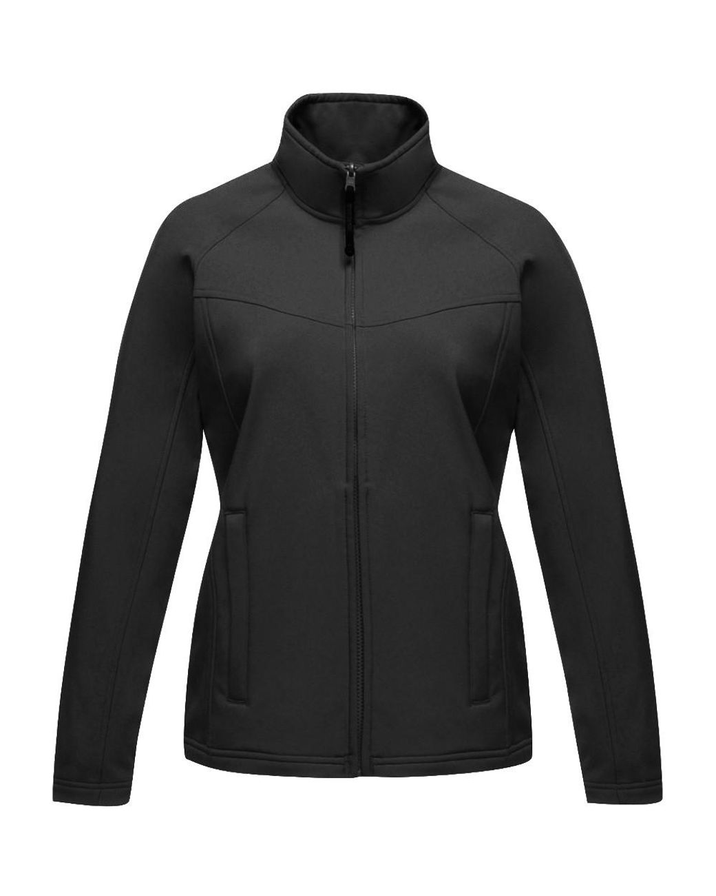 Regatta Black Uproar Wind Resistant Softshell Jacket