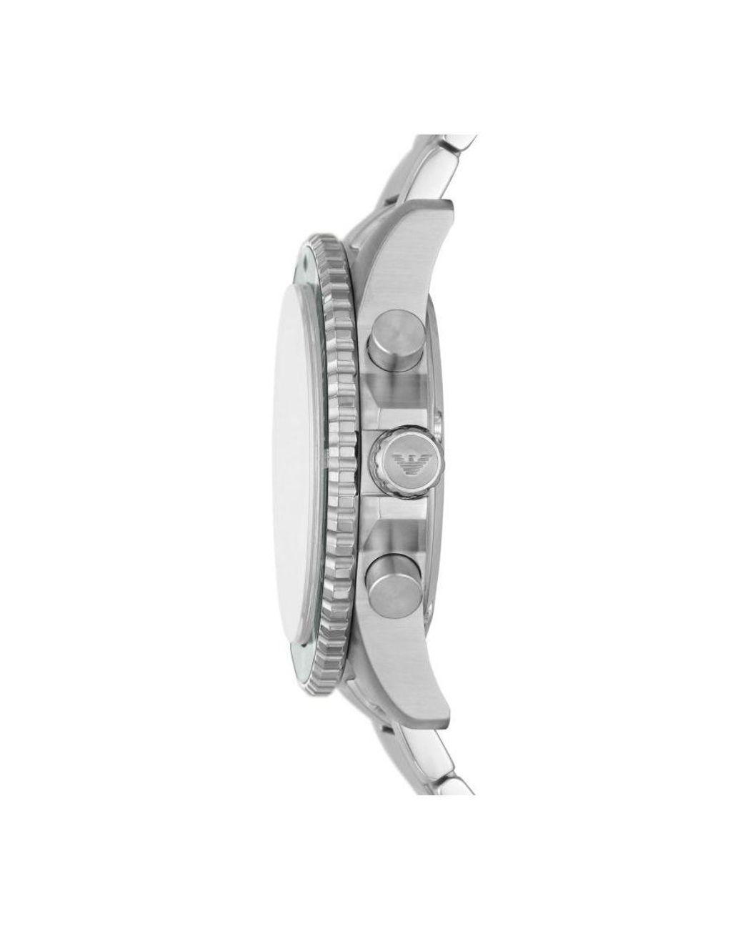 Emporio Armani Green Diver Watch Ar11500 Stainless Steel (Archived) for men
