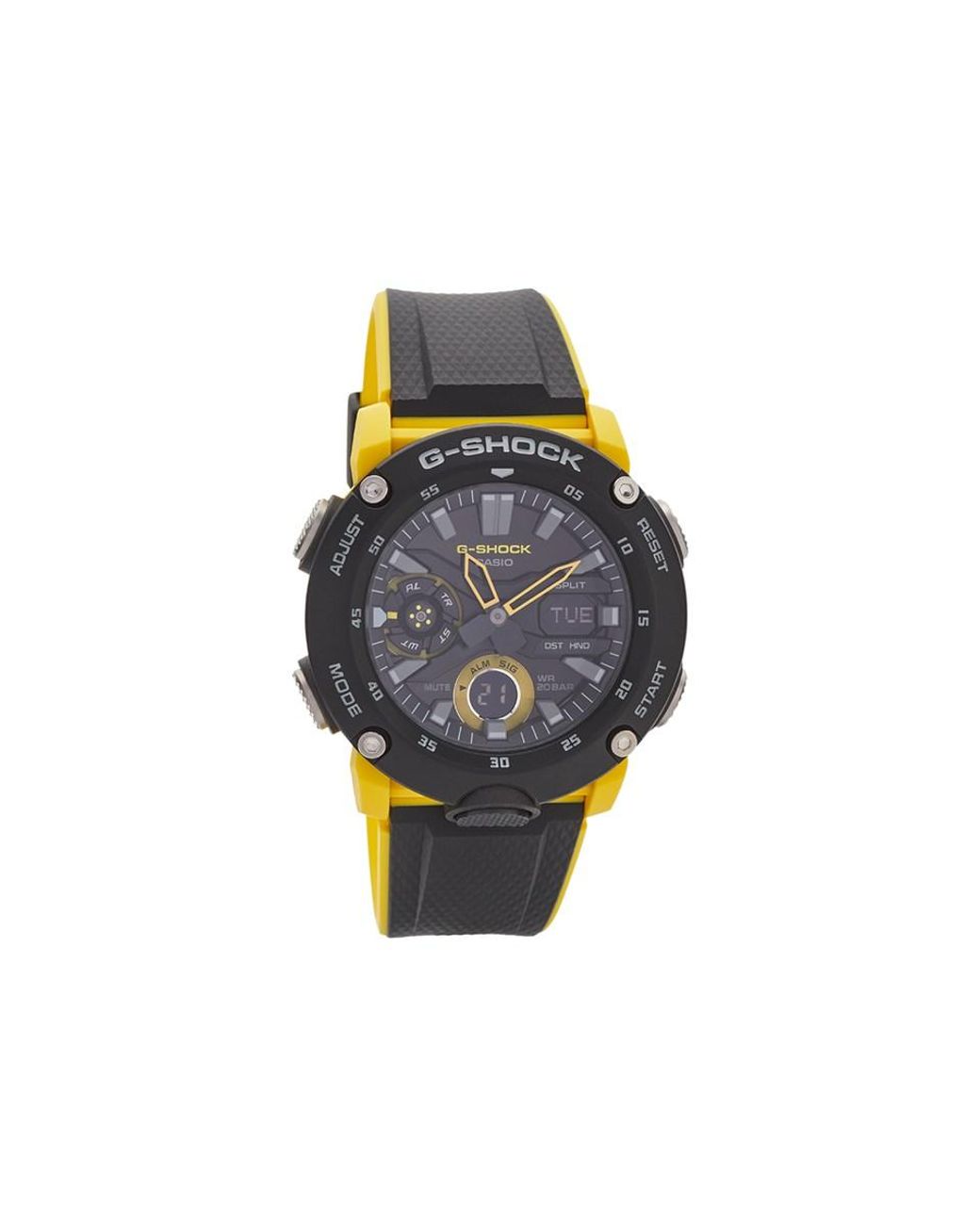 G-Shock Black G-Shock Watch Ga-2000-1A9Er for men