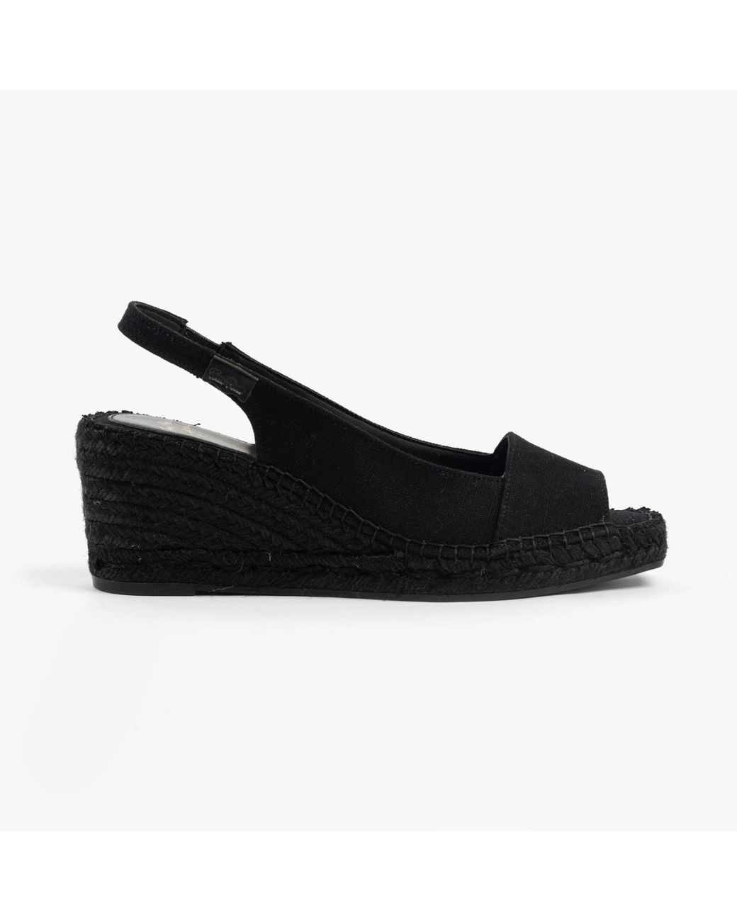 Toni Pons Black Fiore Sandals Textile