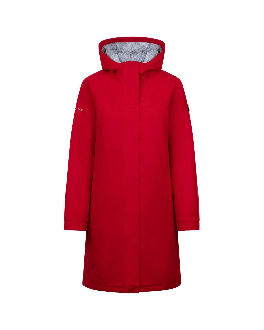 Trespass Red Ladies Claudel Waterproof Jacket