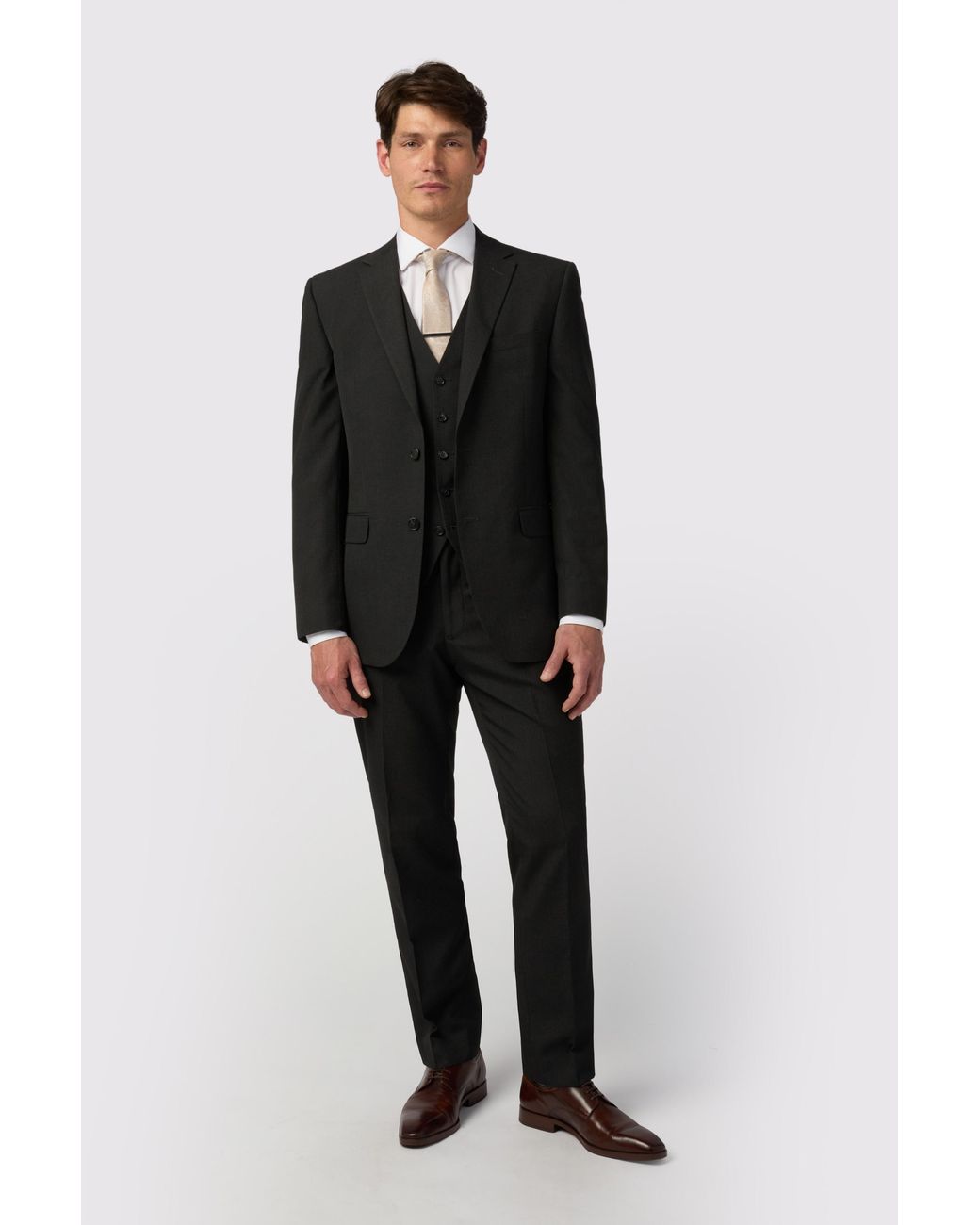 Limehaus Black Regular Fit Jacket for men