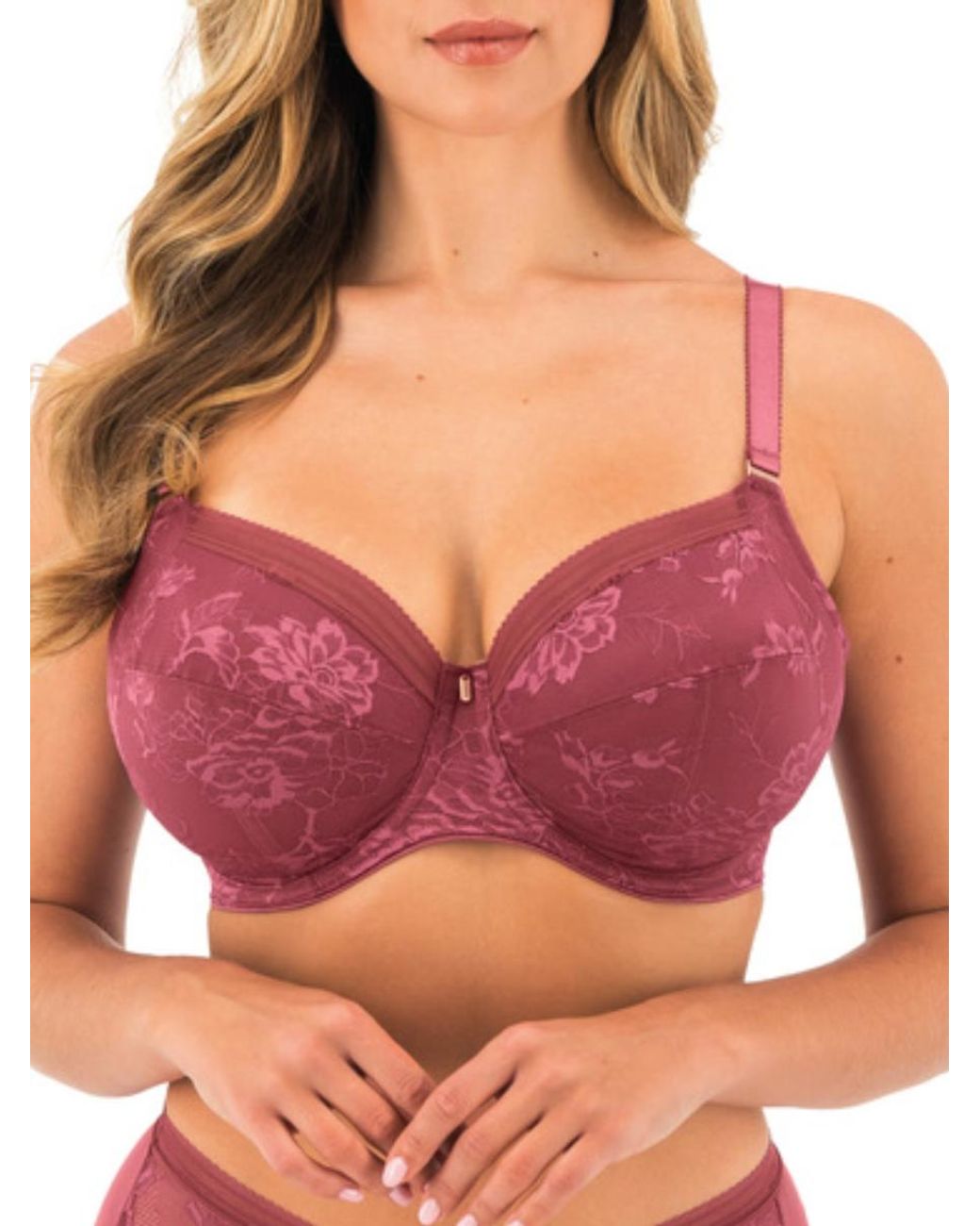 Fantasie Red Fusion Lace Side Support Bra