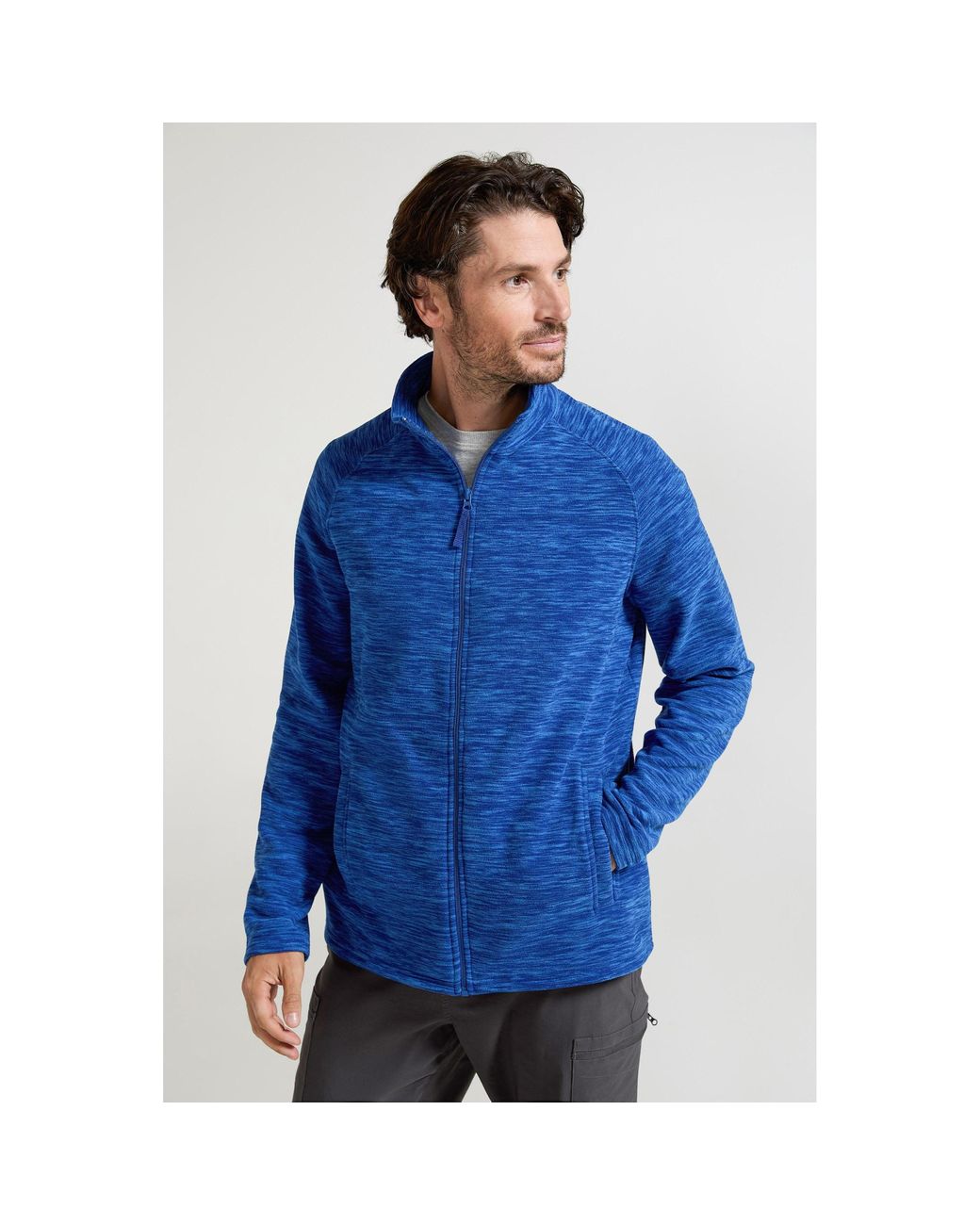 Mountain Warehouse Snowdon Ii Full Zip Fleece Jacket (Cobalt) in