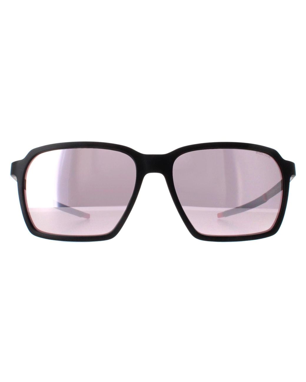 Police Brown Square Matte Multilayer Mirrored Spll16 Solstice 5 for men