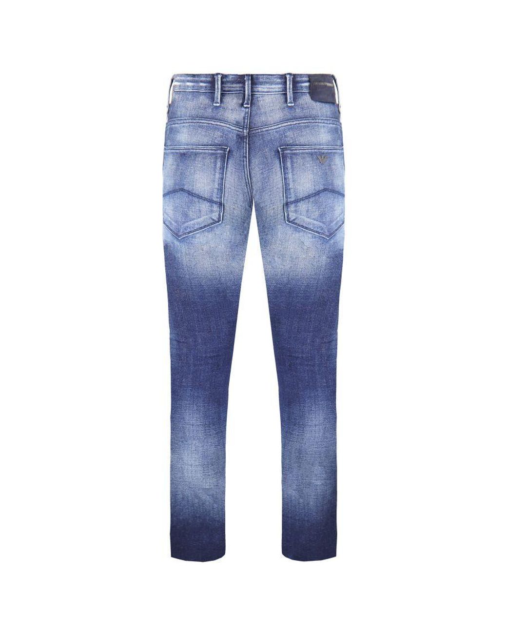 Emporio Armani Blue Jeans for men