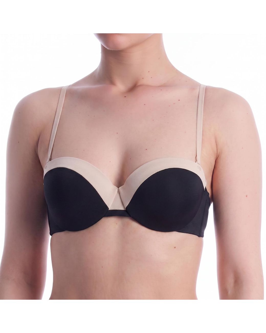 Boss Blue Balconette Bra With Underwire 50556250