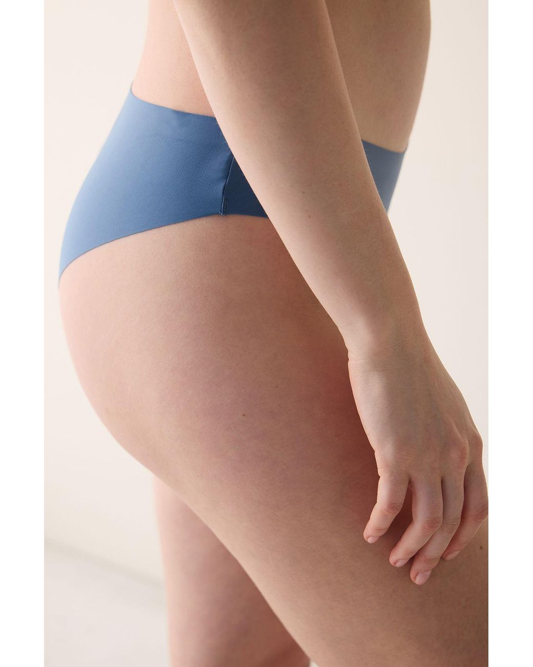 Penti Blue Mid-Waist Knit Brief