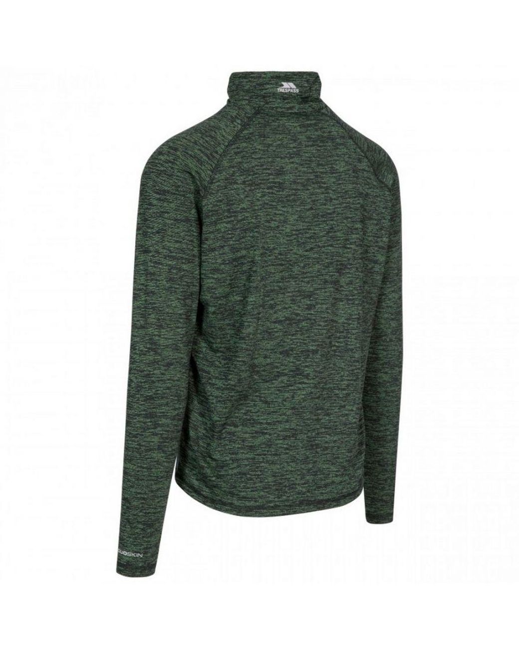 Trespass Green Gerry Active Top (Bright Fleck) for men