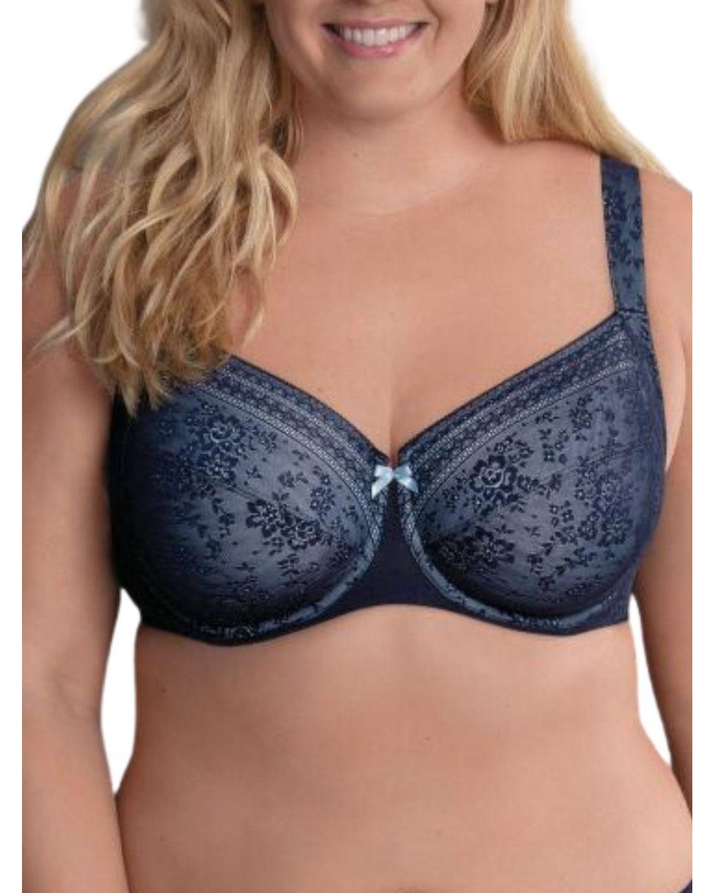 Rosa Faia Blue Fleur Underwired Bra