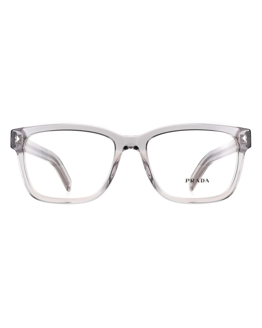 Prada Metallic Rectangular Hematite Prb10V for men