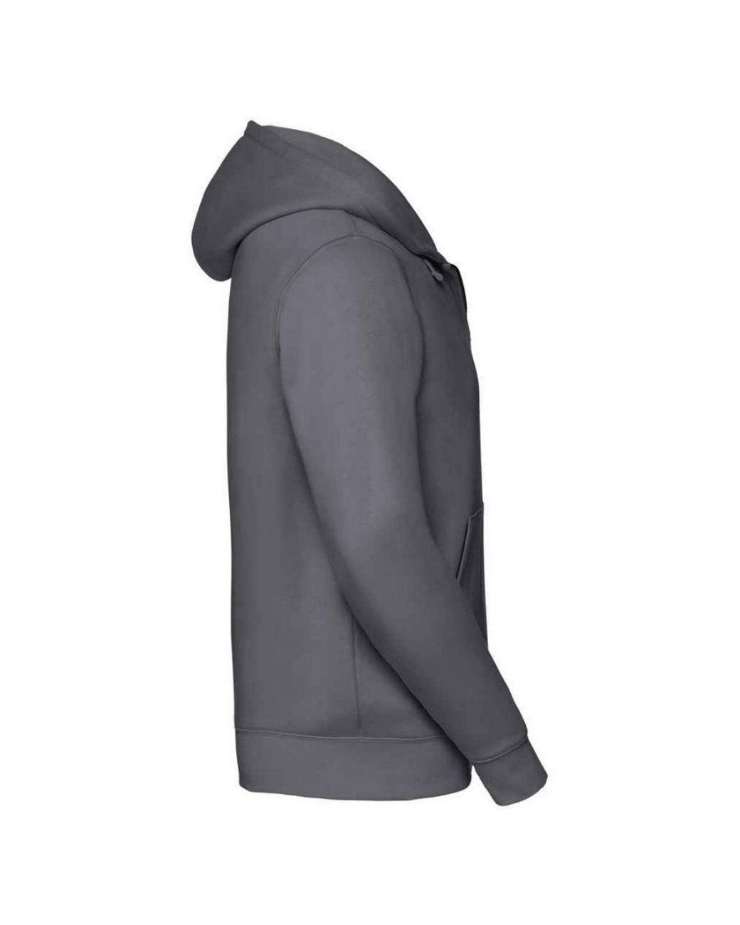Russell Gray Authentic Hooded Sweatshirt (Convoy) for men